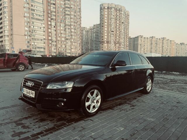 Черный Ауди А4, объемом двигателя 2 л и пробегом 380 тыс. км за 8700 $, фото 1 на Automoto.ua