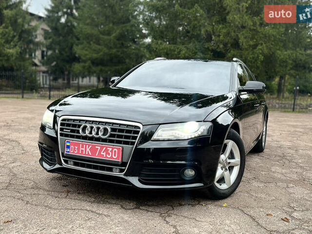 Черный Ауди А4, объемом двигателя 2 л и пробегом 230 тыс. км за 9350 $, фото 1 на Automoto.ua