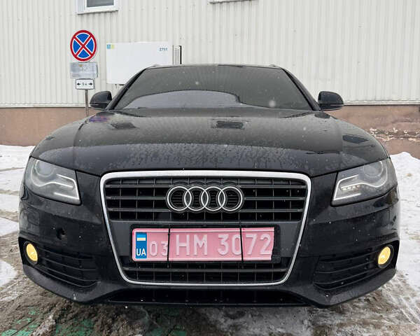 Чорний Ауді А4, об'ємом двигуна 2 л та пробігом 186 тис. км за 9900 $, фото 1 на Automoto.ua