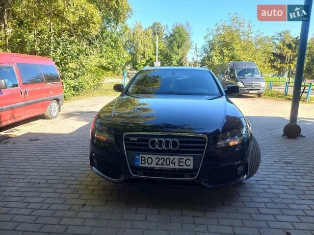 Черный Ауди А4, объемом двигателя 2 л и пробегом 300 тыс. км за 9000 $, фото 1 на Automoto.ua