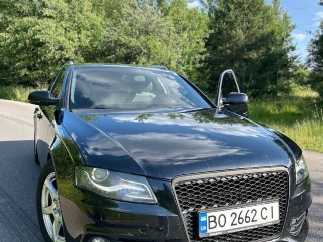 Черный Ауди А4, объемом двигателя 2 л и пробегом 209 тыс. км за 8000 $, фото 1 на Automoto.ua