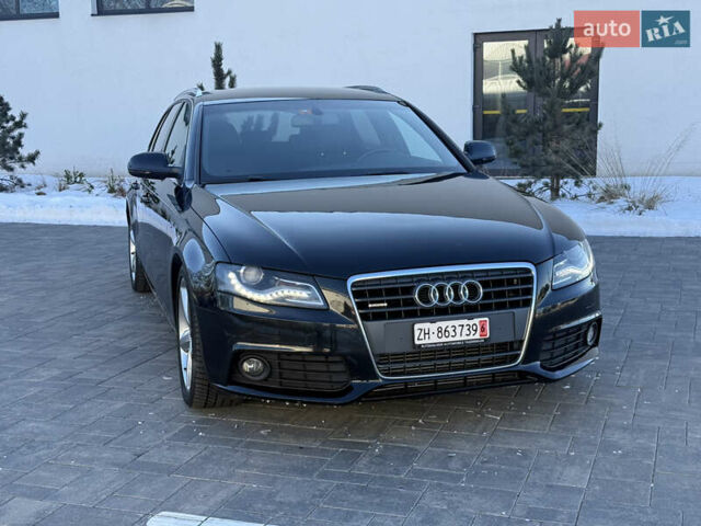 Чорний Ауді А4, об'ємом двигуна 2 л та пробігом 195 тис. км за 9850 $, фото 1 на Automoto.ua
