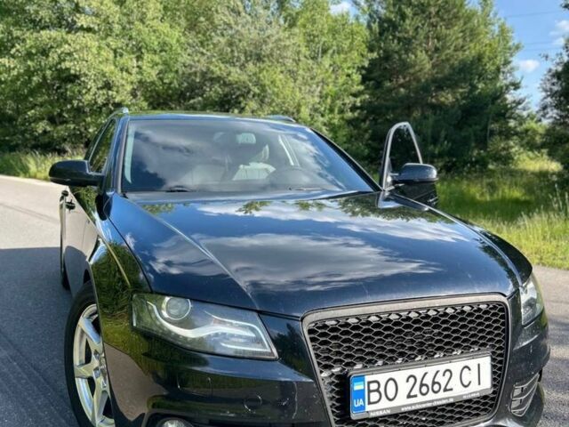 Черный Ауди А4, объемом двигателя 2 л и пробегом 210 тыс. км за 7200 $, фото 1 на Automoto.ua