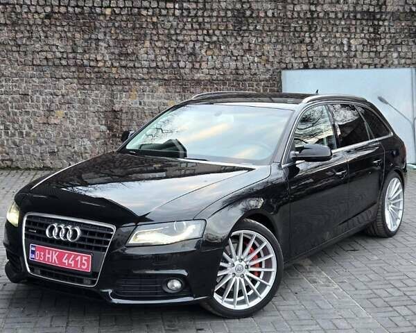 Черный Ауди А4, объемом двигателя 2 л и пробегом 178 тыс. км за 11499 $, фото 1 на Automoto.ua