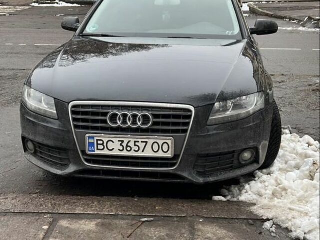Черный Ауди А4, объемом двигателя 2 л и пробегом 360 тыс. км за 8500 $, фото 1 на Automoto.ua