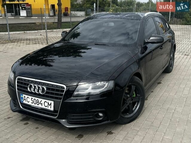 Черный Ауди А4, объемом двигателя 2 л и пробегом 288 тыс. км за 8278 $, фото 1 на Automoto.ua