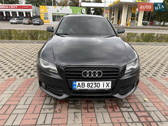 Черный Ауди А4, объемом двигателя 2 л и пробегом 200 тыс. км за 9500 $, фото 1 на Automoto.ua