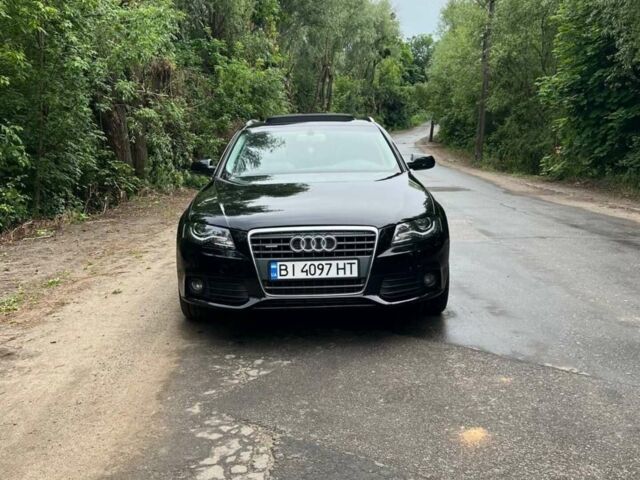 Чорний Ауді А4, об'ємом двигуна 2 л та пробігом 209 тис. км за 12500 $, фото 1 на Automoto.ua