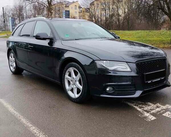 Чорний Ауді А4, об'ємом двигуна 2 л та пробігом 185 тис. км за 10450 $, фото 1 на Automoto.ua