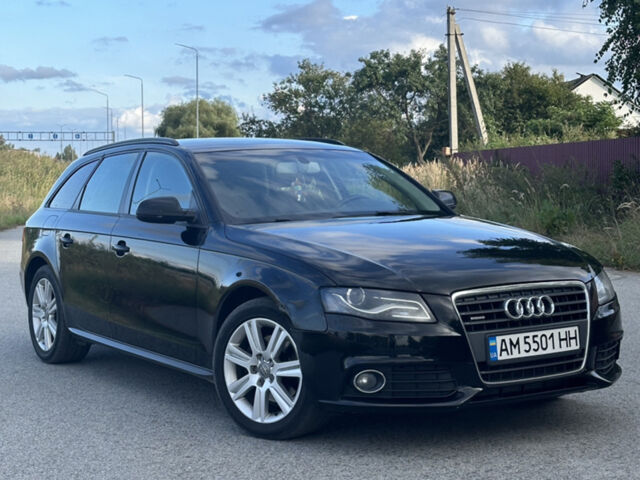 Чорний Ауді А4, об'ємом двигуна 2 л та пробігом 318 тис. км за 9400 $, фото 1 на Automoto.ua