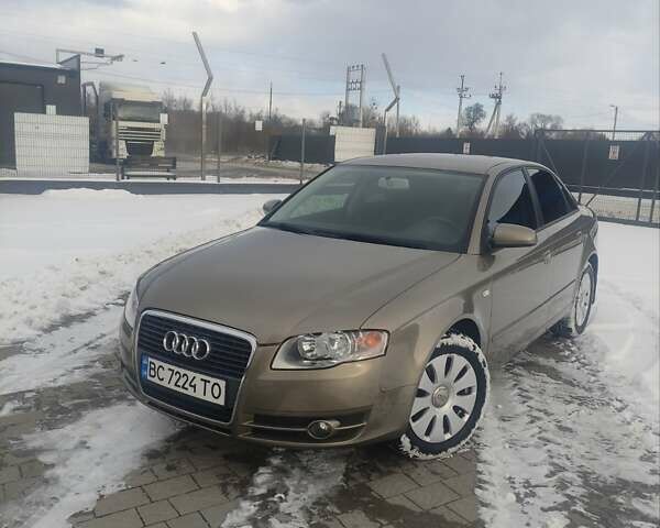 Коричневый Ауди А4, объемом двигателя 2 л и пробегом 133 тыс. км за 7300 $, фото 1 на Automoto.ua