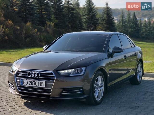 Ауди А4 2016 в Тернополе на Automoto.ua Коричневый Ауди А4, объемом двигателя 2 л и пробегом 197 тыс. км за 16999 $, фото 1 на Automoto.ua