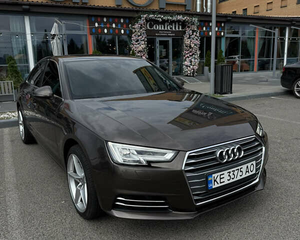 Ауди А4 2018 в Днепре (Днепропетровске) на Automoto.ua Коричневый Ауди А4, объемом двигателя 1.97 л и пробегом 51 тыс. км за 27400 $, фото 1 на Automoto.ua