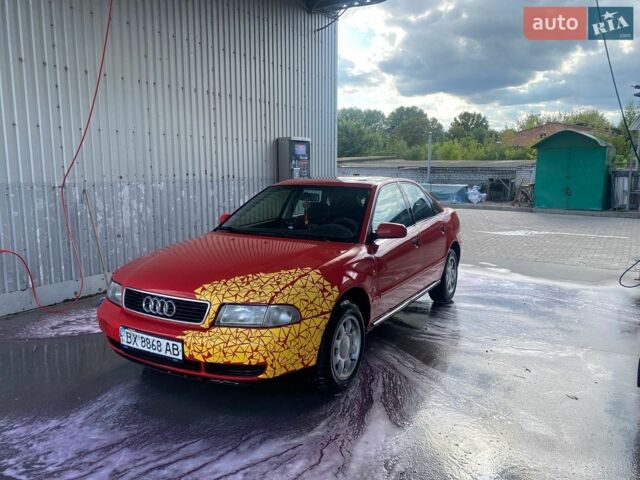 Червоний Ауді А4, об'ємом двигуна 1.6 л та пробігом 382 тис. км за 2299 $, фото 1 на Automoto.ua