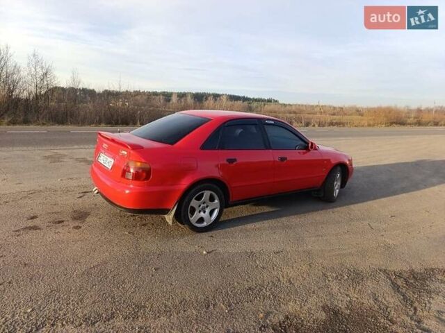 Красный Ауди А4, объемом двигателя 1.9 л и пробегом 400 тыс. км за 3100 $, фото 1 на Automoto.ua