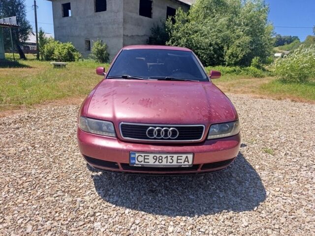 Красный Ауди А4, объемом двигателя 1.9 л и пробегом 420 тыс. км за 2500 $, фото 1 на Automoto.ua