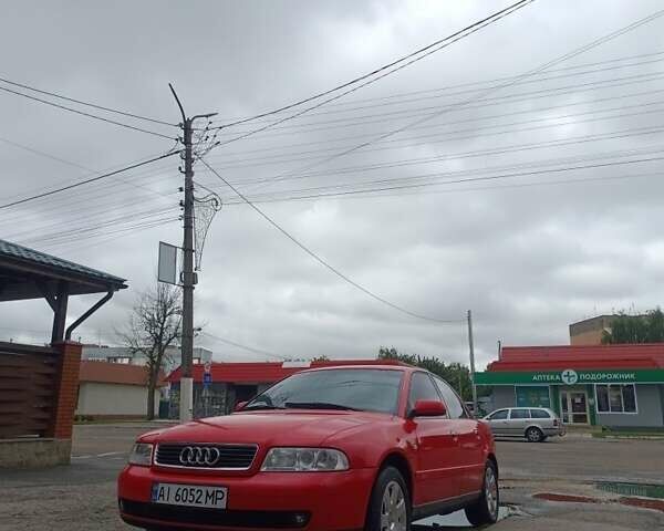 Красный Ауди А4, объемом двигателя 1.8 л и пробегом 285 тыс. км за 4500 $, фото 1 на Automoto.ua