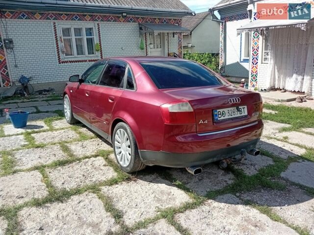 Червоний Ауді А4, об'ємом двигуна 2.5 л та пробігом 554 тис. км за 4400 $, фото 1 на Automoto.ua