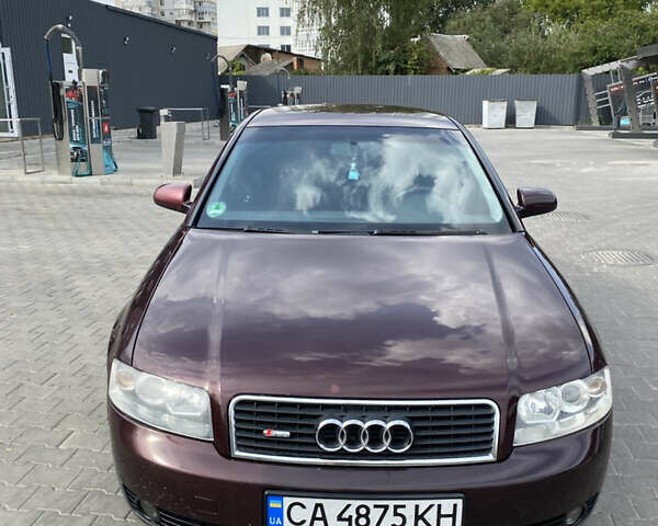 Красный Ауди А4, объемом двигателя 1.6 л и пробегом 240 тыс. км за 4800 $, фото 1 на Automoto.ua