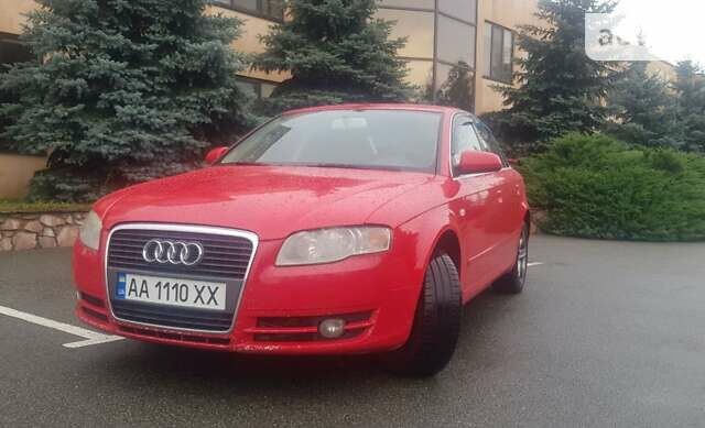 Красный Ауди А4, объемом двигателя 1.78 л и пробегом 426 тыс. км за 4600 $, фото 1 на Automoto.ua