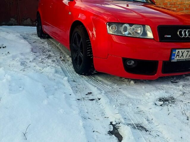 Красный Ауди А4, объемом двигателя 1.8 л и пробегом 260 тыс. км за 7000 $, фото 1 на Automoto.ua