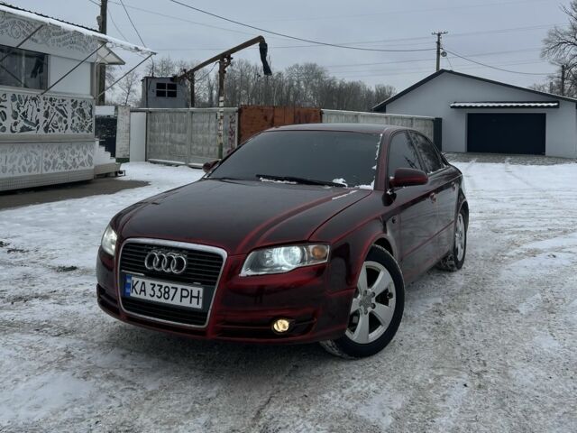 Красный Ауди А4, объемом двигателя 1.6 л и пробегом 255 тыс. км за 5750 $, фото 1 на Automoto.ua
