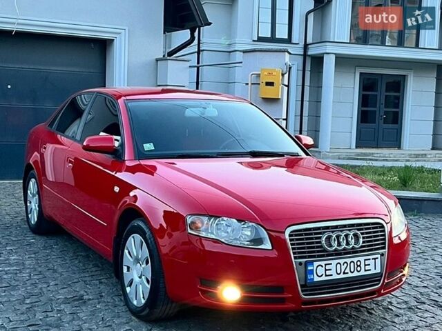 Красный Ауди А4, объемом двигателя 1.98 л и пробегом 253 тыс. км за 7300 $, фото 1 на Automoto.ua