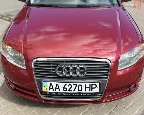 Красный Ауди А4, объемом двигателя 1.98 л и пробегом 230 тыс. км за 7000 $, фото 1 на Automoto.ua