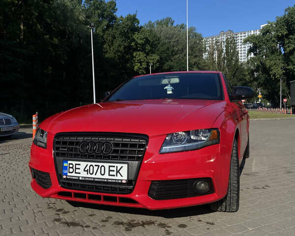 Красный Ауди А4, объемом двигателя 1.98 л и пробегом 207 тыс. км за 9200 $, фото 1 на Automoto.ua