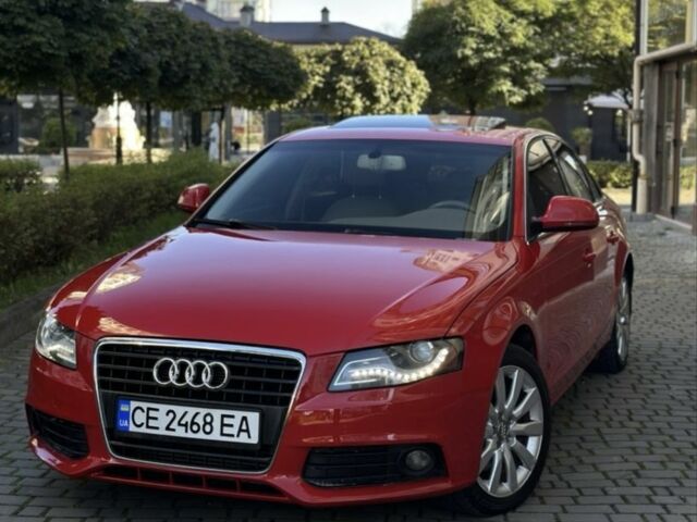 Червоний Ауді А4, об'ємом двигуна 2 л та пробігом 220 тис. км за 3500 $, фото 1 на Automoto.ua