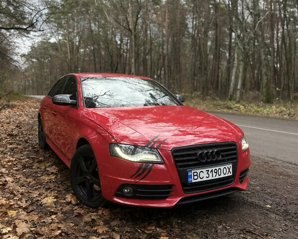 Красный Ауди А4, объемом двигателя 1.8 л и пробегом 152 тыс. км за 8750 $, фото 1 на Automoto.ua