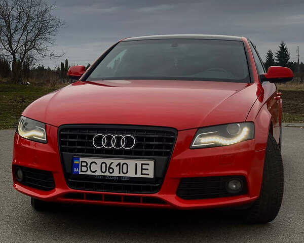 Червоний Ауді А4, об'ємом двигуна 1.8 л та пробігом 205 тис. км за 10500 $, фото 1 на Automoto.ua