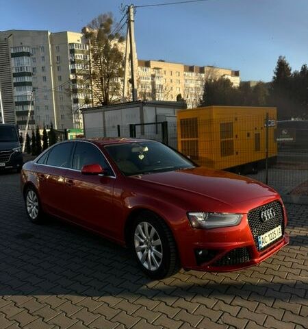 Красный Ауди А4, объемом двигателя 2 л и пробегом 141 тыс. км за 11300 $, фото 1 на Automoto.ua