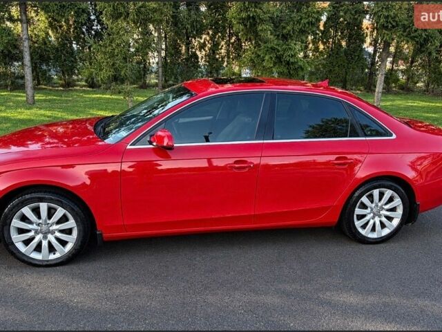 Червоний Ауді А4, об'ємом двигуна 2 л та пробігом 179 тис. км за 9500 $, фото 1 на Automoto.ua