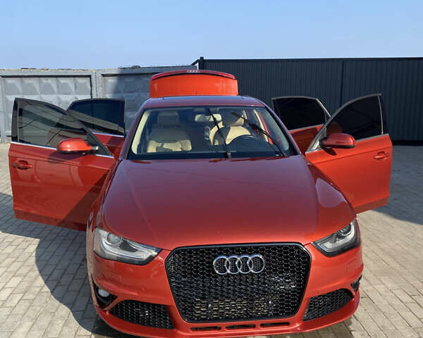 Червоний Ауді А4, об'ємом двигуна 2 л та пробігом 136 тис. км за 10400 $, фото 1 на Automoto.ua