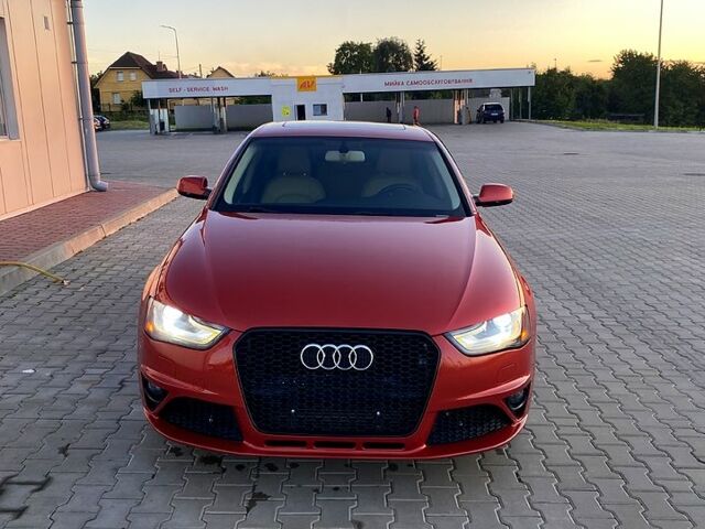 Червоний Ауді А4, об'ємом двигуна 2 л та пробігом 138 тис. км за 9850 $, фото 1 на Automoto.ua