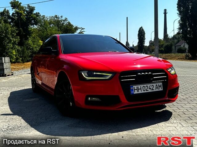 Червоний Ауді А4, об'ємом двигуна 2 л та пробігом 151 тис. км за 10700 $, фото 1 на Automoto.ua