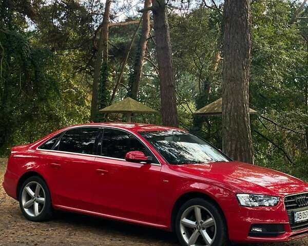 Червоний Ауді А4, об'ємом двигуна 1.8 л та пробігом 191 тис. км за 12000 $, фото 1 на Automoto.ua