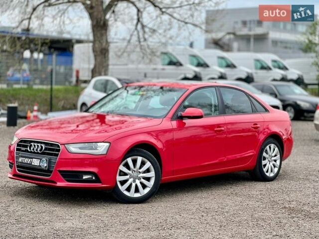 Красный Ауди А4, объемом двигателя 2 л и пробегом 205 тыс. км за 8900 $, фото 1 на Automoto.ua