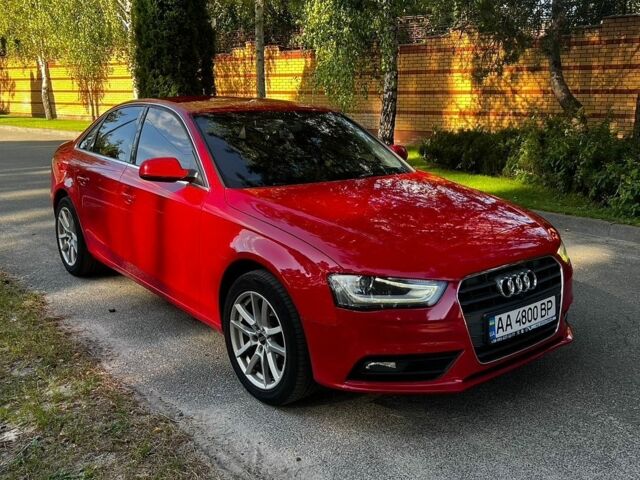 Червоний Ауді А4, об'ємом двигуна 1.8 л та пробігом 160 тис. км за 12500 $, фото 1 на Automoto.ua