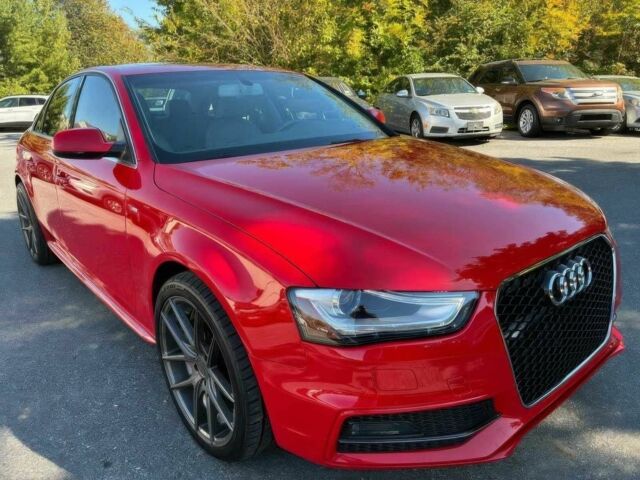 Червоний Ауді А4, об'ємом двигуна 2 л та пробігом 86 тис. км за 9200 $, фото 1 на Automoto.ua