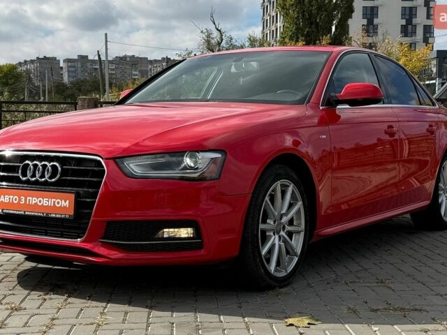 Червоний Ауді А4, об'ємом двигуна 1.98 л та пробігом 92 тис. км за 12000 $, фото 1 на Automoto.ua