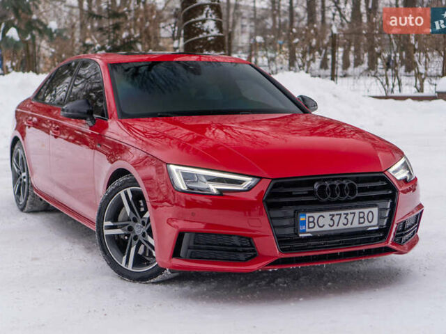 Красный Ауди А4, объемом двигателя 2 л и пробегом 134 тыс. км за 19300 $, фото 1 на Automoto.ua