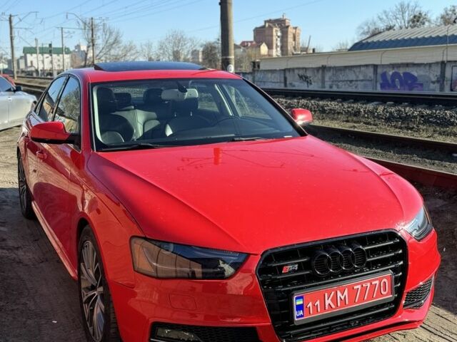 Красный Ауди А4, объемом двигателя 2 л и пробегом 171 тыс. км за 13500 $, фото 1 на Automoto.ua