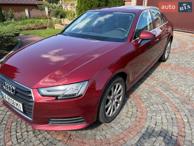 Красный Ауди А4, объемом двигателя 1.98 л и пробегом 132 тыс. км за 18500 $, фото 1 на Automoto.ua