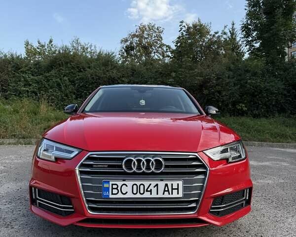 Ауди А4 2016 в Львове на Automoto.ua Красный Ауди А4, объемом двигателя 1.98 л и пробегом 143 тыс. км за 22000 $, фото 1 на Automoto.ua