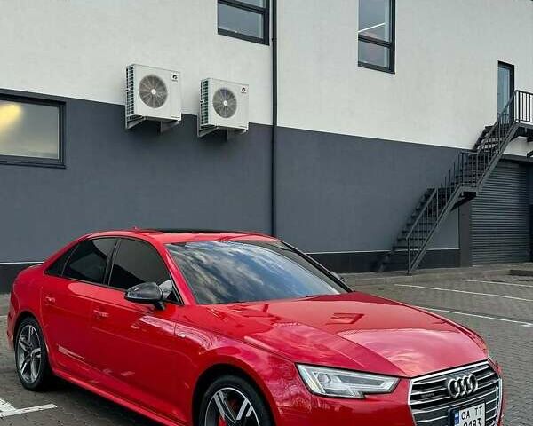 Красный Ауди А4, объемом двигателя 1.98 л и пробегом 94 тыс. км за 18000 $, фото 1 на Automoto.ua