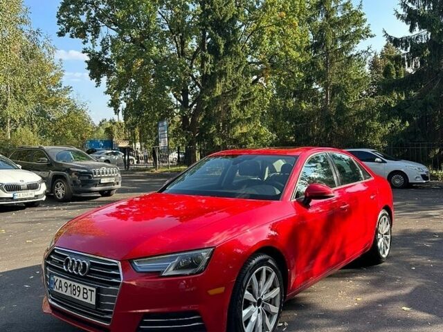 Красный Ауди А4, объемом двигателя 1.98 л и пробегом 173 тыс. км за 18700 $, фото 1 на Automoto.ua