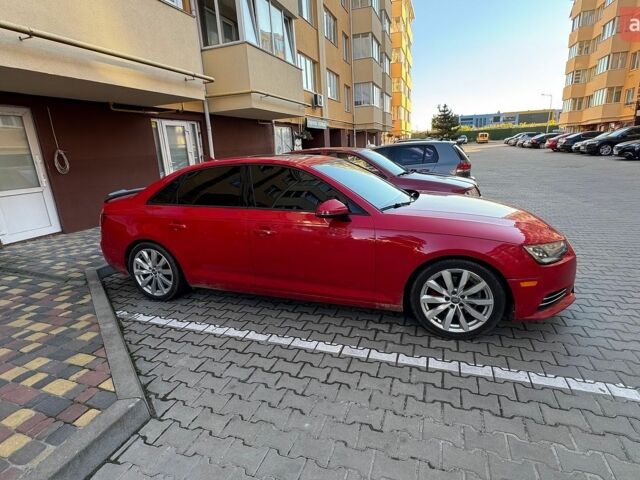 Червоний Ауді А4, об'ємом двигуна 2 л та пробігом 224 тис. км за 13000 $, фото 1 на Automoto.ua