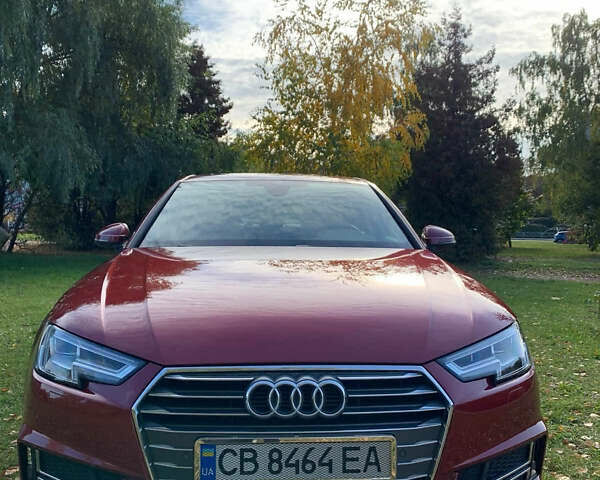 Красный Ауди А4, объемом двигателя 2 л и пробегом 67 тыс. км за 21500 $, фото 1 на Automoto.ua